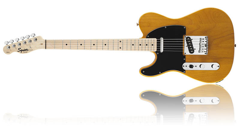 Left handed Squier Affinity Telecaster