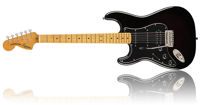 Left handed Squier Classic Vibe Stratocaster