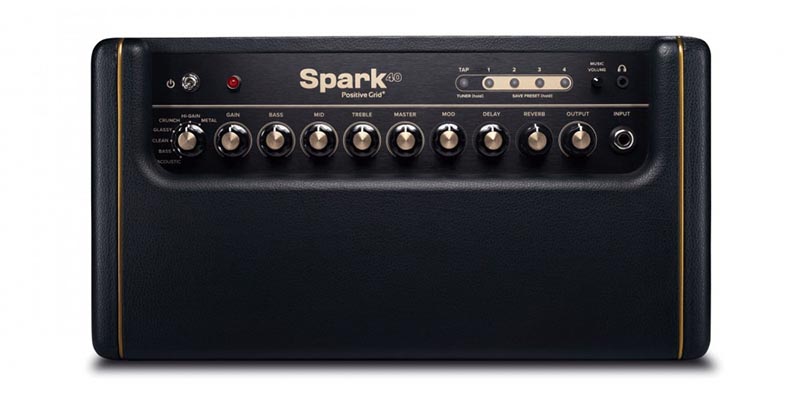 Positive Grid Spark Amp Top View