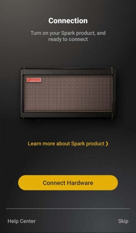 Positive Grid Spark App Connect Hardware