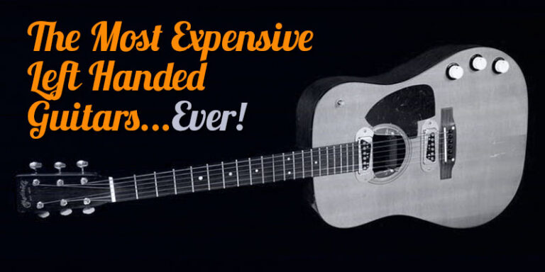 The Most Expensive Left Handed Guitars - Kurt Cobain's Martin D18-E
