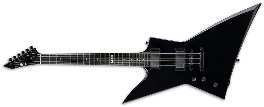 Left Handed ESP Guitars - Black ESP E-II EX NT LH