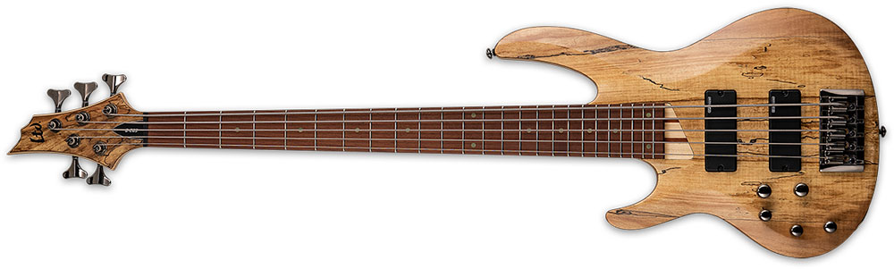 Left Handed ESP Bass Guitars - Natural Satin LTD B-205SM LH