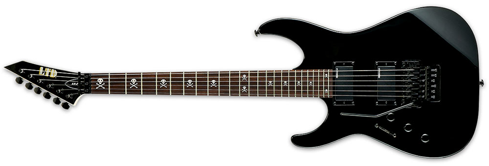 Left Handed ESP Guitars - Black LTD KH-202 LH