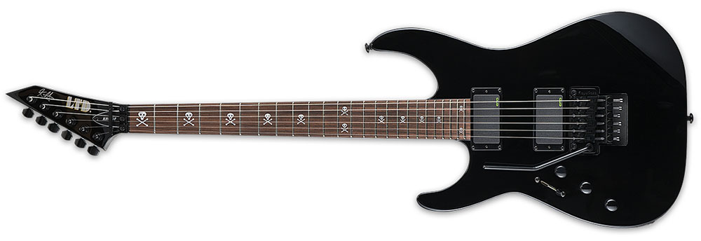 Left Handed ESP Guitars - Black LTD KH-602 LH