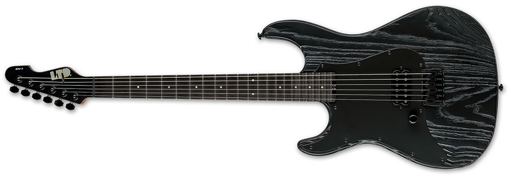 Left Handed ESP Guitars - Black Blast LTD SN-1 HT LH