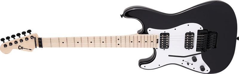 Left Handed Charvel Guitars - PRO-MOD SO-CAL STYLE 1 HH FR M LH (Gloss Black)