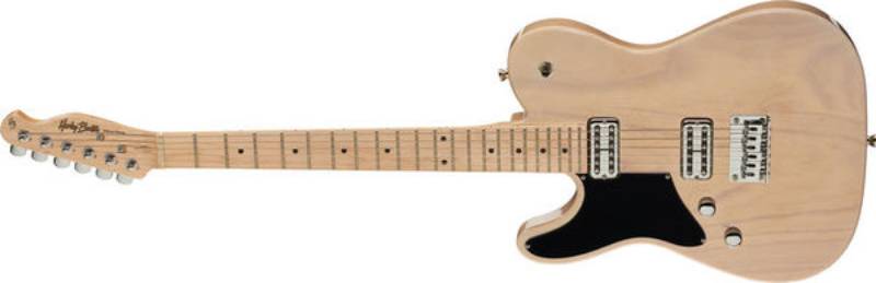 Left handed Harley Benton Guitars - A TE-90FLT LH with a Translucent Vintage White finish