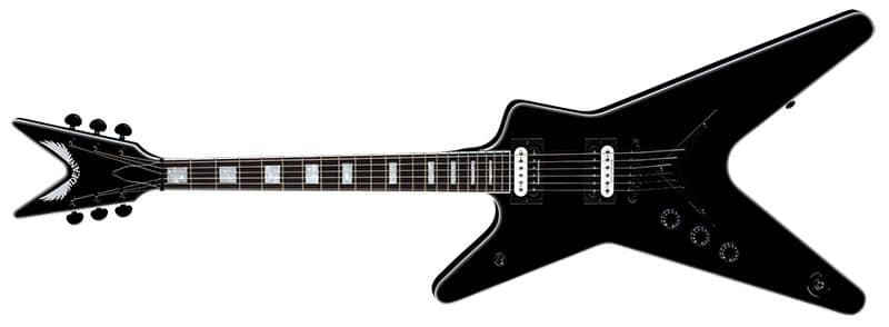 Left Handed Dean Guitars - ML Select Classic Black Lefty