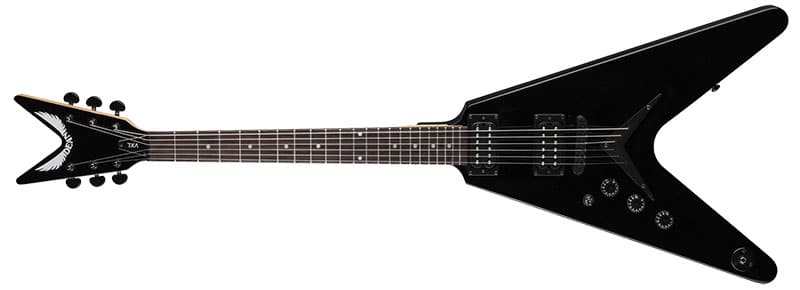 Left Handed Dean Guitars - VX Classic Black Lefty