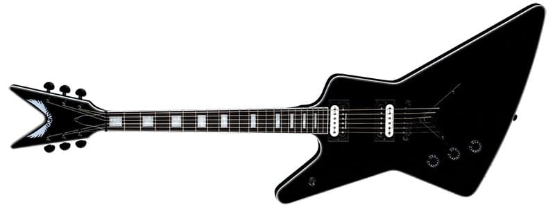 Left Handed Dean Guitars - Z Select Classic Black Lefty