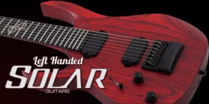 Left Handed Solar Guitars - Body of a lefty Solar A1.7TBR LH guitar