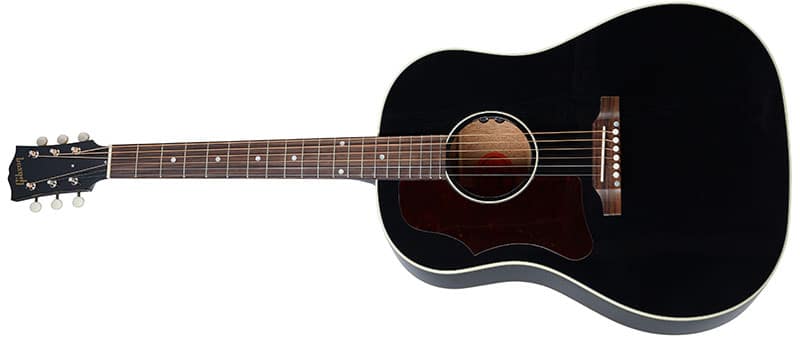 Left Handed Gibson Acoustic Guitars - 50s J-45 Original (Ebony)
