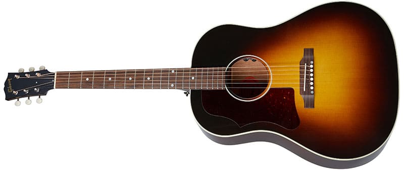 Left Handed Gibson Acoustic Guitars - 50s J-45 Original (Vintage Sunburst)