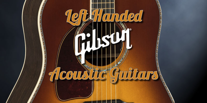 Left Handed Gibson Acoustic Guitars - Body of a lefty J-45 Deluxe Rosewood