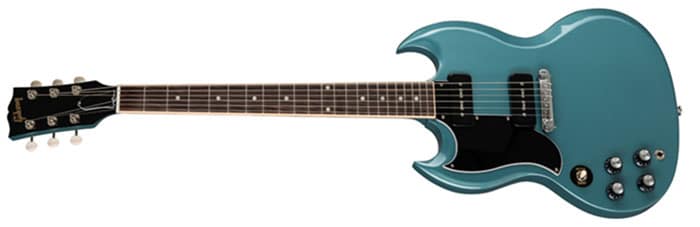Left Handed Gibson Guitars - SG Special (Faded Pelham Blue)