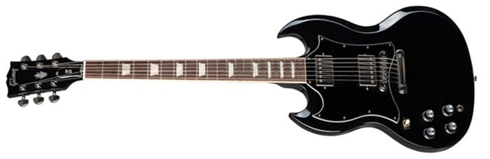 Left Handed Gibson Guitars - SG Standard (Ebony)