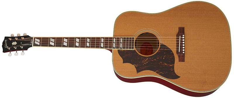 Left Handed Gibson Acoustic Guitars - Sheryl Crow Country Western Supreme (Antique Cherry)