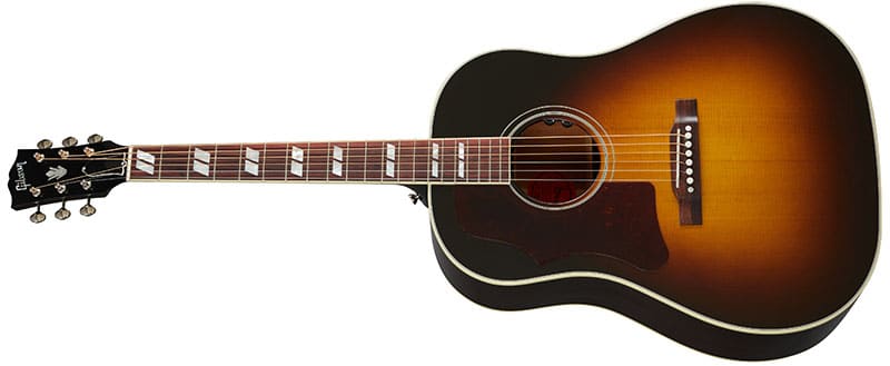 Left Handed Gibson Acoustic Guitars - Southern Jumbo Original (Vintage Sunburst)