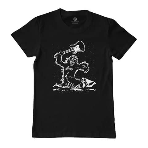 Left Handed Guitar Shirts - 2001 A Space Odyssey
