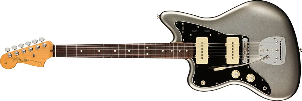 Left Handed Fender Guitars - American Professional II Jazzmaster (Mercury)
