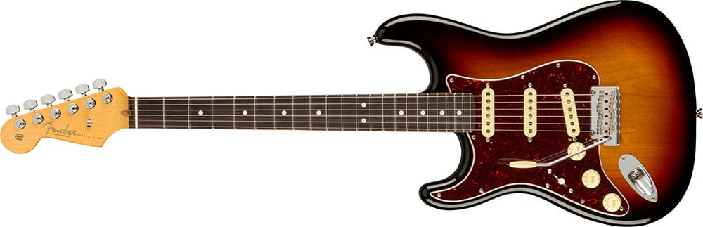 Left Handed Fender Guitars - American Professional II Stratocaster (3-Color Sunburst)