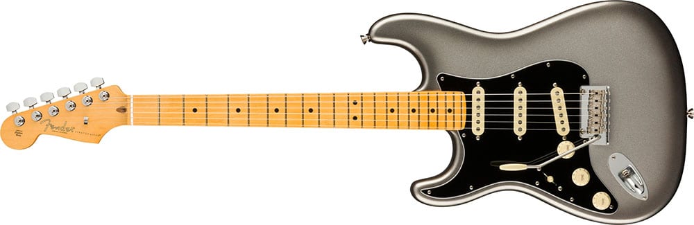 Left Handed Fender Guitars - American Professional II Stratocaster (Mercury)