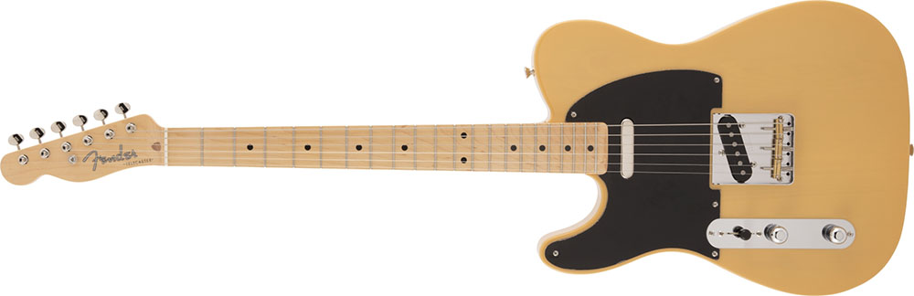 Left Handed Fender Guitars - Made in Japan Traditional 50s Telecaster (3-Color Sunburst)