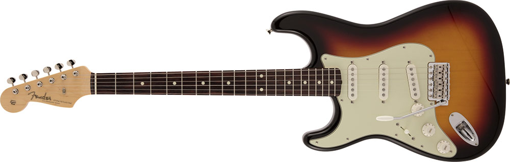 Left Handed Fender Guitars - Made in Japan Traditional 60s Stratocaster (3-Color Sunburst)