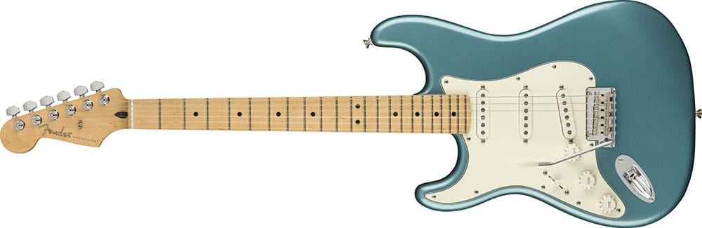 Left Handed Fender Guitars - Player Stratocaster (Tidepool)