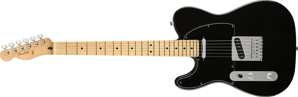 Left Handed Fender Guitars - Player Telecaster (Black)