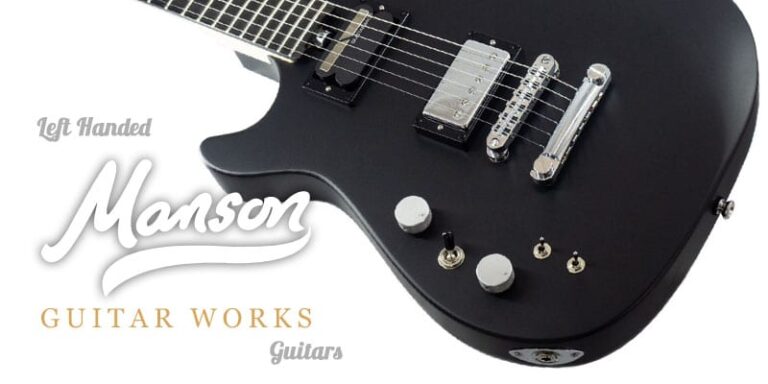 Left Handed Manson Guitars - Body of an MA EVO SUSTAINIAC (Dry Satin Black)