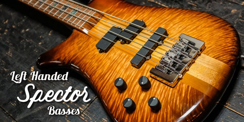 Left Handed Spector Basses - Body of an NS Neck-Thru Bass (Figured Maple Top in Tobacco Sunburst)