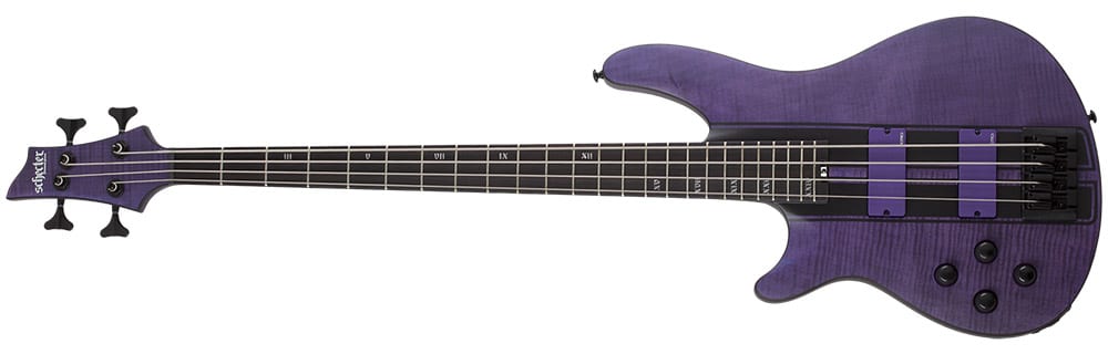 Left Handed Schecter Bass Guitars - C-4 GT Bass LH