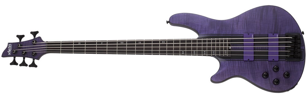 Left Handed Schecter Bass Guitars - C-5 GT Bass LH