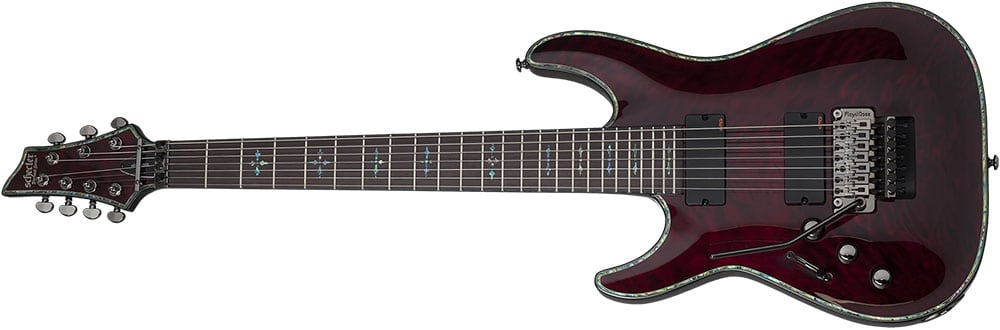 Left Handed Schecter Guitars - Hellraiser C-7 FR LH