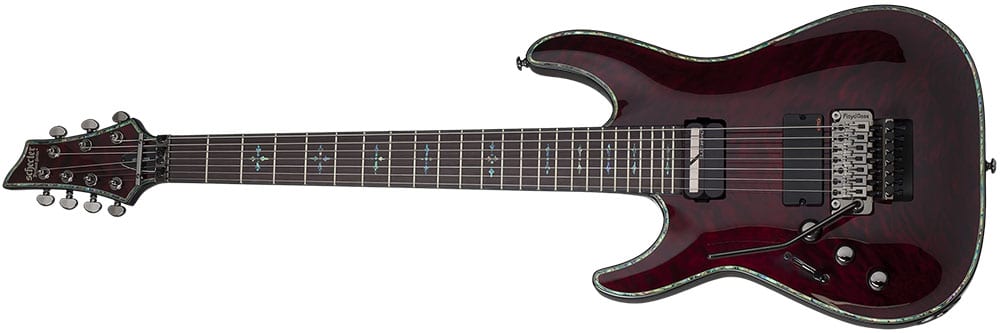 Left Handed Schecter Guitars - Hellraiser C-7 FR S LH