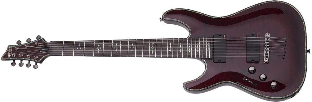 Left Handed Schecter Guitars - Hellraiser C-7 LH