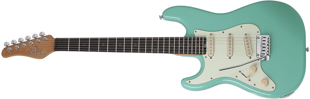 Left Handed Schecter Guitars - Nick Johnston Traditional LH (Atomic Green)