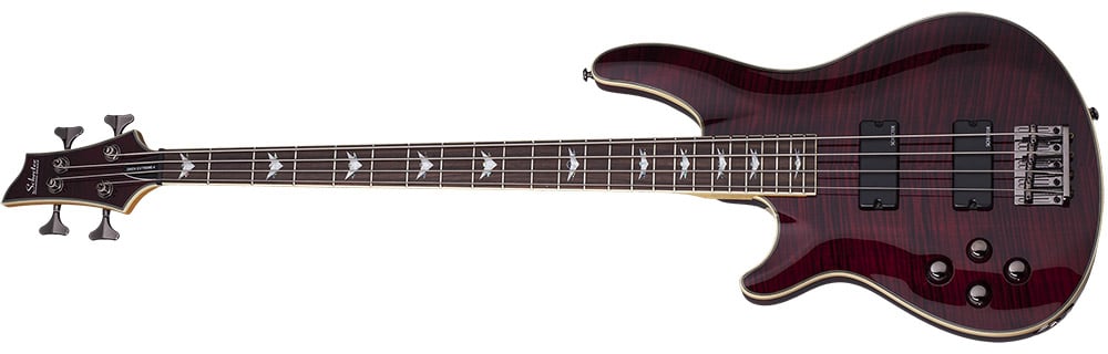 Left Handed Schecter Bass Guitars - Omen Extreme-4 LH