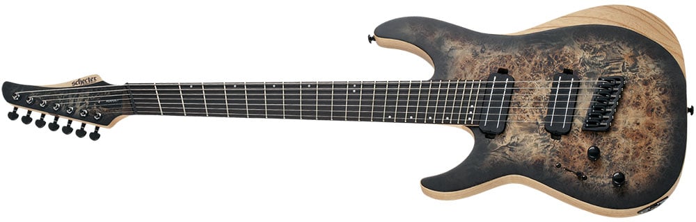 Left Handed Schecter Guitars - Reaper-7 Multiscale LH