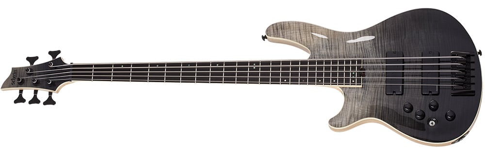 Left Handed Schecter Bass Guitars - SLS Elite-5 LH