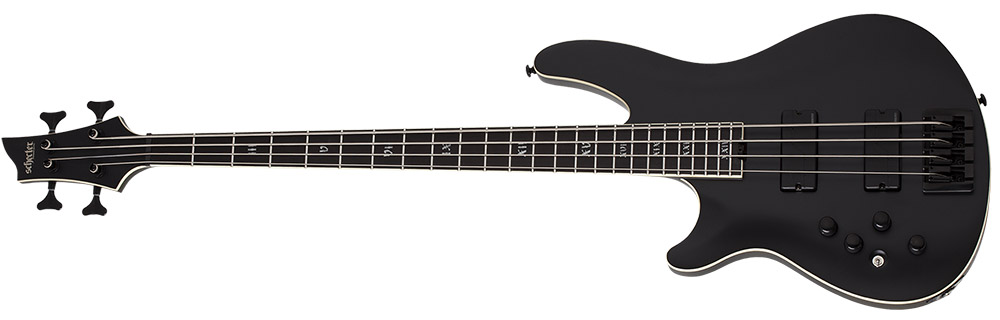 Left Handed Schecter Bass Guitars - SLS Evil Twin-4 LH