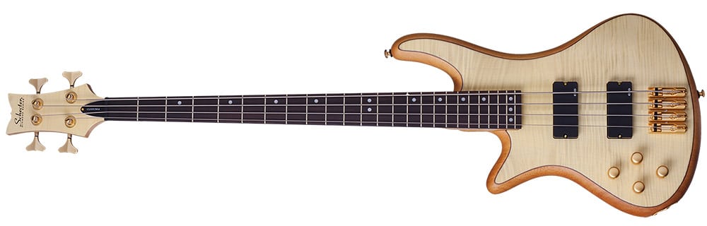 Left Handed Schecter Bass Guitars - Stiletto Custom-4 LH
