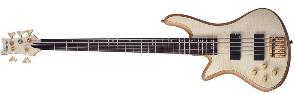 Left Handed Schecter Bass Guitars - Stiletto Custom-5 LH