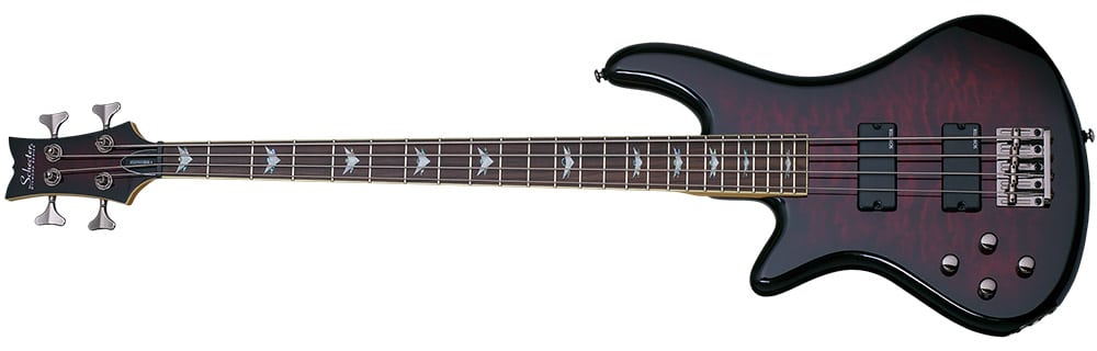 Left Handed Schecter Bass Guitars - Stiletto Extreme-4 LH
