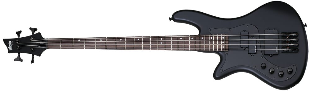 Left Handed Schecter Bass Guitars - Stiletto Stealth-4 LH
