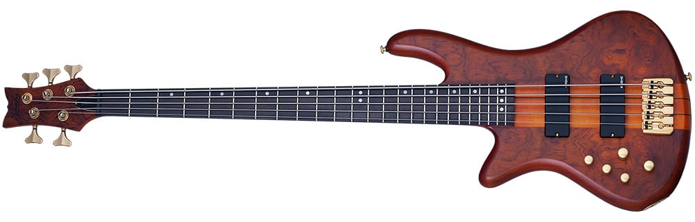Left Handed Schecter Bass Guitars - Stiletto Studio-5 LH