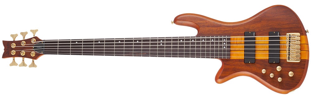 Left Handed Schecter Bass Guitars - Stiletto Studio-6 LH