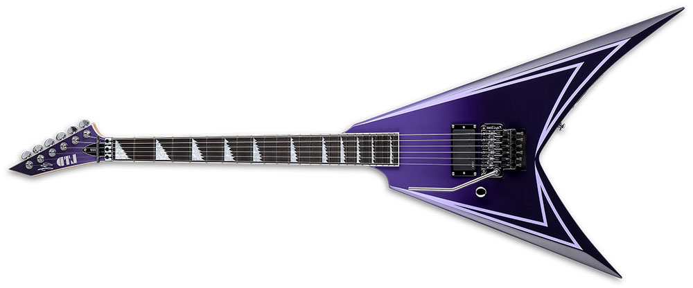 Left Handed ESP Guitars - Purple Fade LTD Alexi Hexed LH